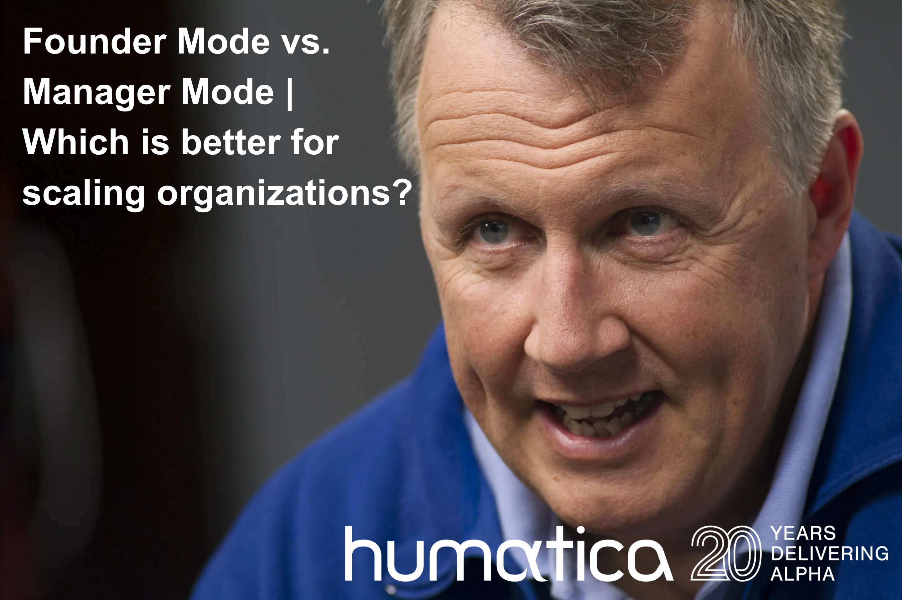 Decoding Organization and Leadership: Why the Founder vs Manager debate misses the point